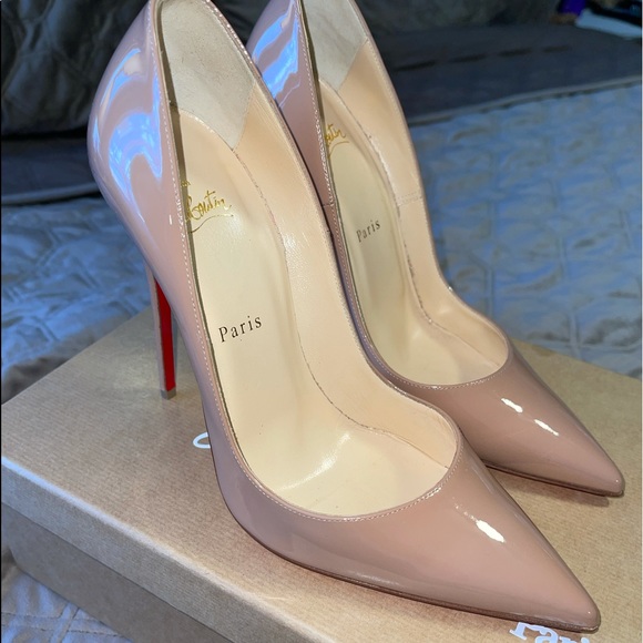 Christian Louboutin Nude So Kate 120 size 38.5 or 8 1/2 - Picture 4 of 5